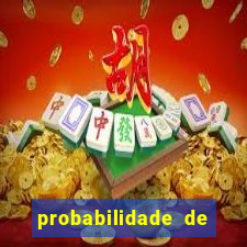 probabilidade de gol em um jogo